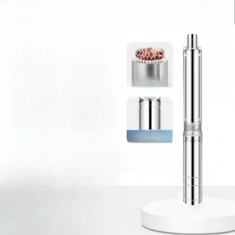 

Deep well pump 220V people s household stainless steel pump Agricultural irrigation Alpine water intake