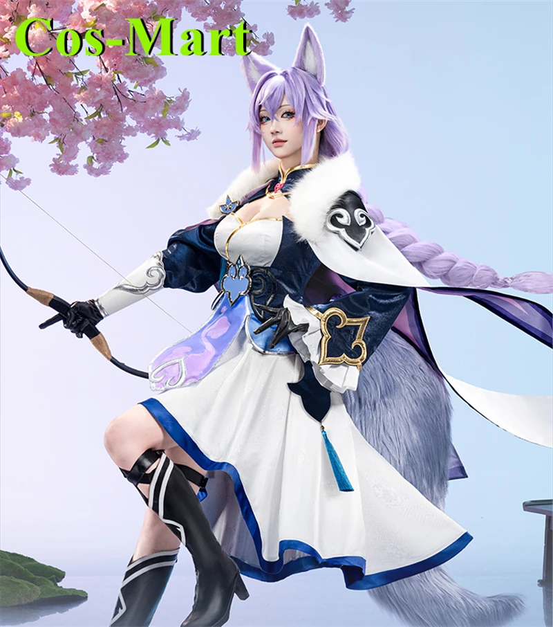 Cos-Mart Game Honkai: Star Rail Montse Hernandez Cosplay Costume Sweet Elegant Party Role Play Clothing New Role Play Clothes