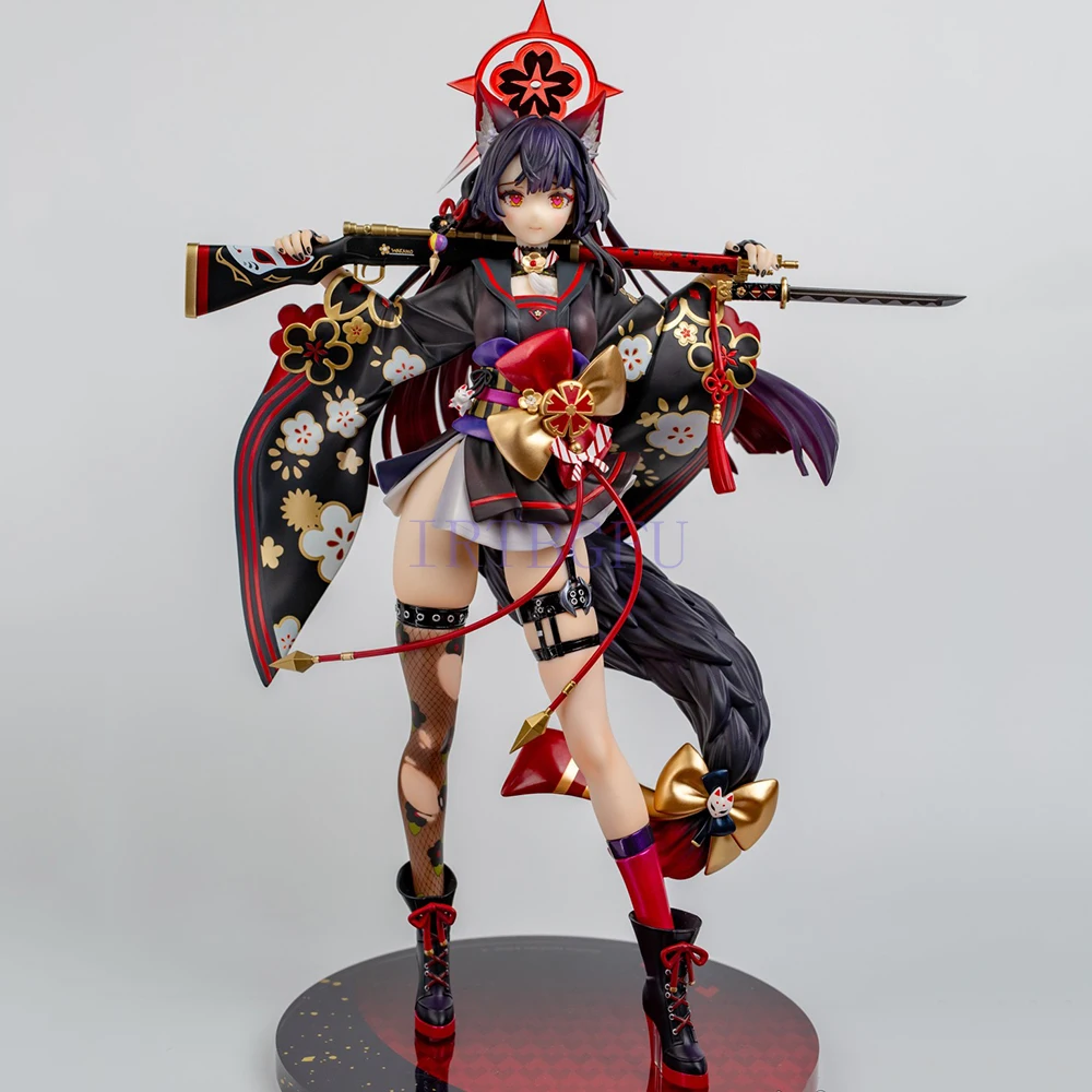 25 см Синий Архив Косака Вакамо 1/7 Neonmax Girls Toys Китайские Аниме Фигурки ПВХ Фигурка Игрушка Игра Коллекционная Модель Куклы