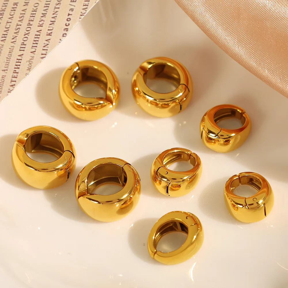 

Keen-on Fashion Ear Clip High Quality Waterproof Classic Fashion Daily Stainless Steel Earrings Ear Bone Jewelry