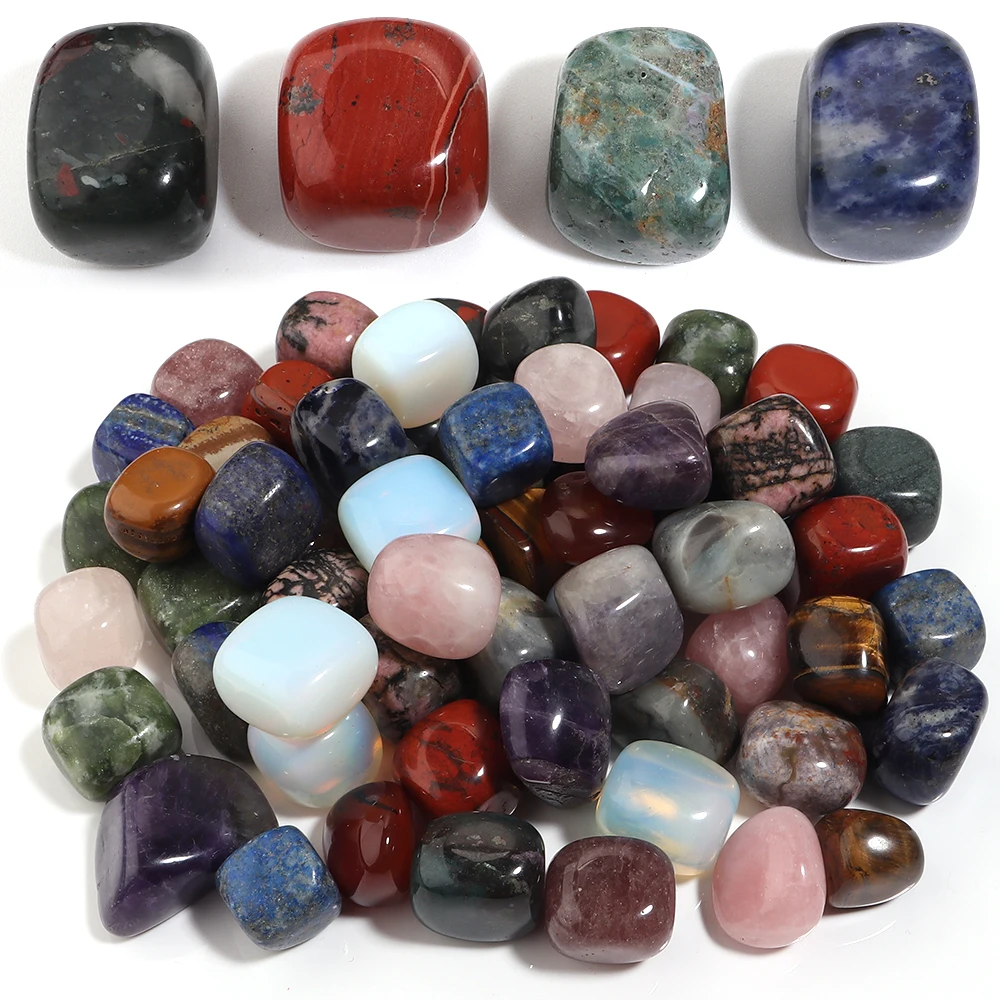 Natürliche Polierte Steine Heilkristall Reiki Quarz Edelsteine Großpackung Erz Kies Energiemineralien Exemplare für Aquarium Garten Heimdekoration – Detail 6