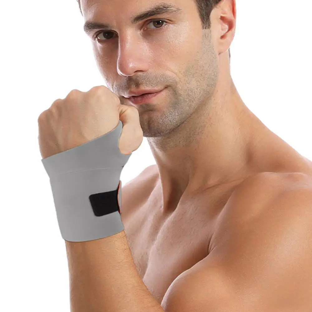 Sports Wristband Injury Wrist Brace Ultra-thin Breathable Wrist Thumb Support Sleeve with Fastener Tape for Injury Splint Soft