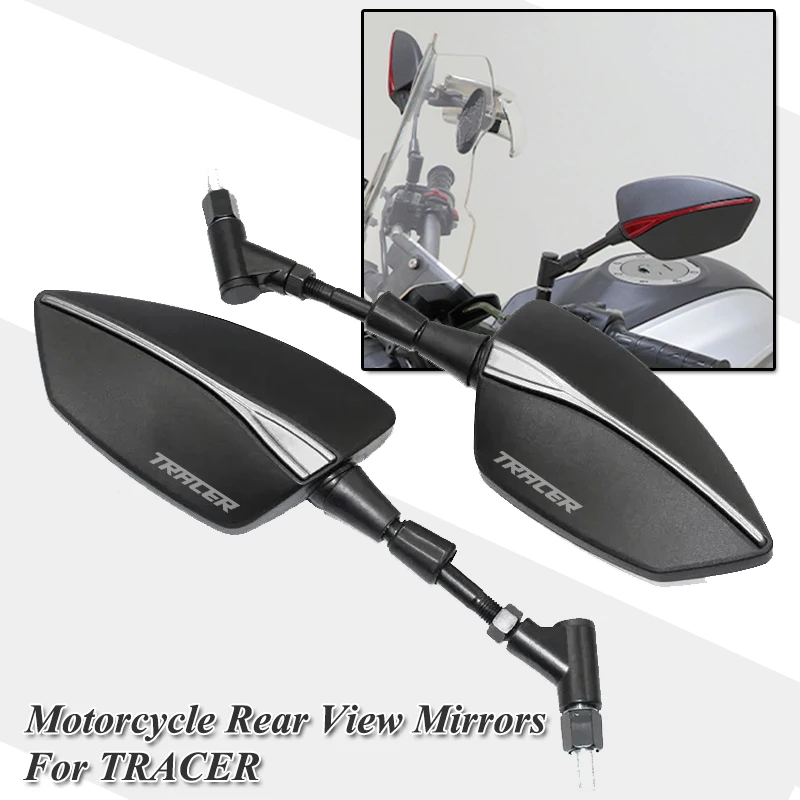 For Yamaha TRACER 900GT 700GT 700 900 GT MT09 MT07 MT 07 09 Motorcycle Adjustabale Rearview Rear View Mirrors Side Mirror
