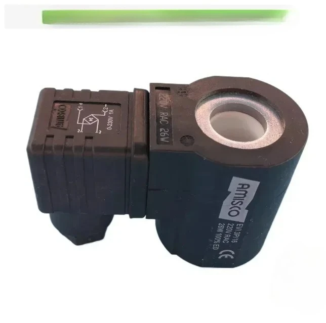 

Original AMISCO Coil EVI 3P/16 220V RAC 26W Crane Coil EVI3P/16 Insert Solenoid Valve Inner Aperture：16MM Height：50MM