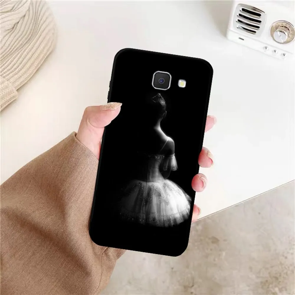 Ballerina Ballet Dancing Phone Case For Samsung J 7 plus 7core J7 neo J6 plus prime J6 J4 J5 Mobile Cover