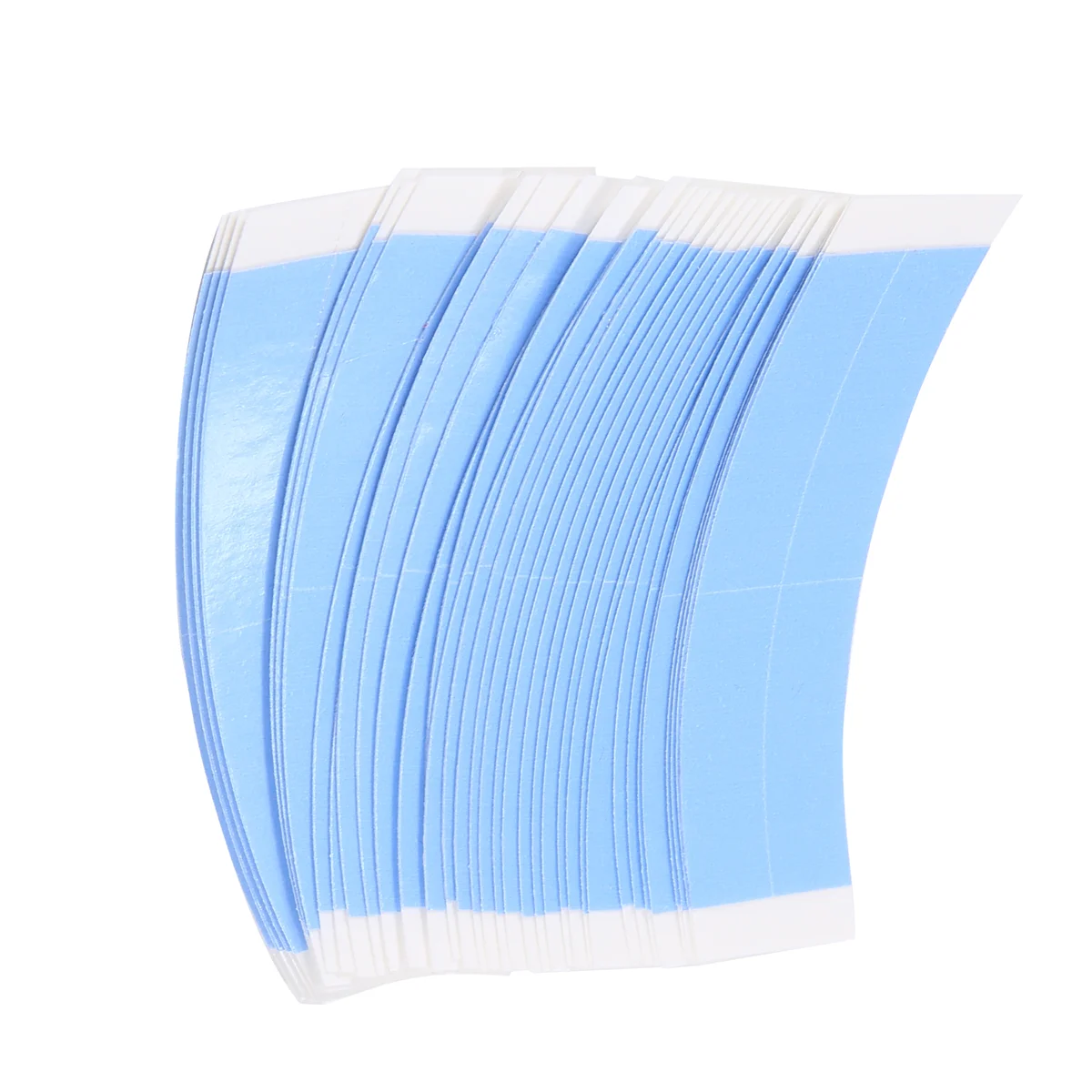 A11I 36 Teile/los Blau Feste Doppel Klebeband Perücke Klebstoff Erweitertes Haar Klebeband Wasserdicht für Toupet Spitze Perücke Film mit Schlitz Linie