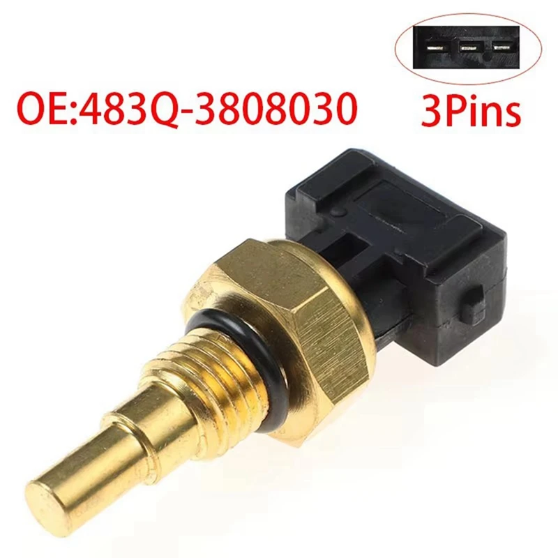 Car Parts Coolant Temperature Sensor 483Q-3808030 A11-3617011 483Q-3808030ZC For Chery A3 A5 X5 Tiggo 3 Lifan