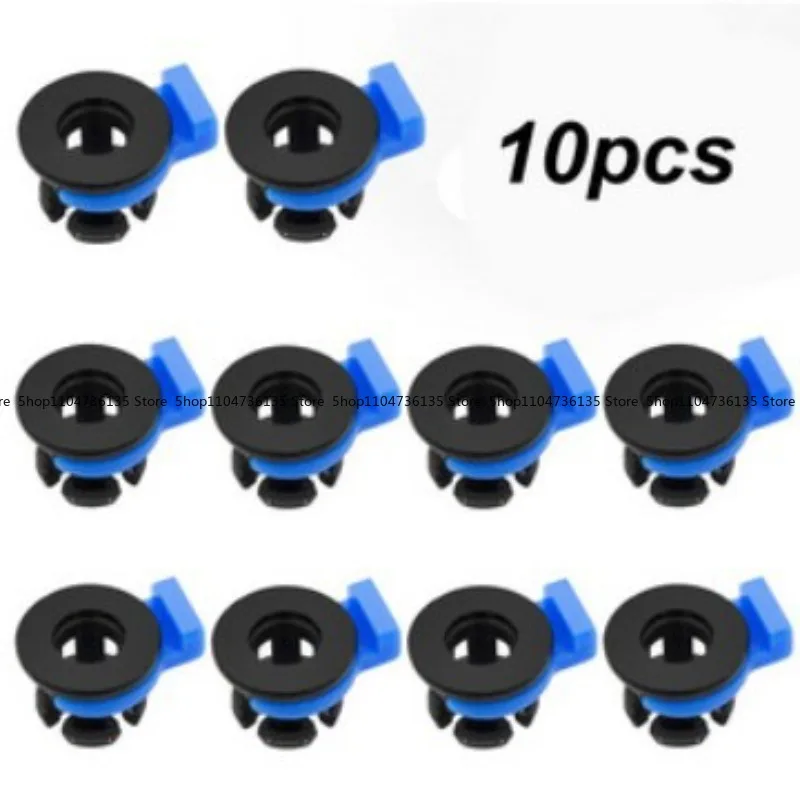 3D Printer Accessories for Bowdoin Tube Blue and White Jaw Buckle Fixed 4MM Tube Pneumatic Connector Plastic Quick Insert