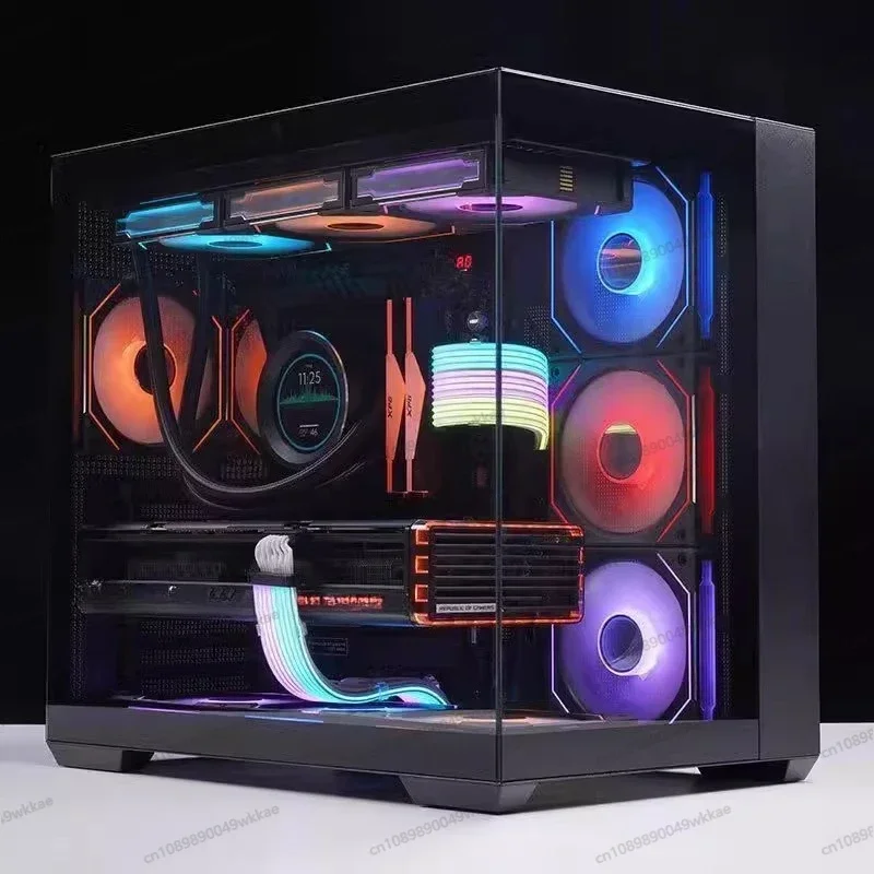 

Настольный компьютер Deluxe deg, тип интерфейса, поддержка стойки, основная плата с задней вилкой, ATX с водяным охлаждением 360°