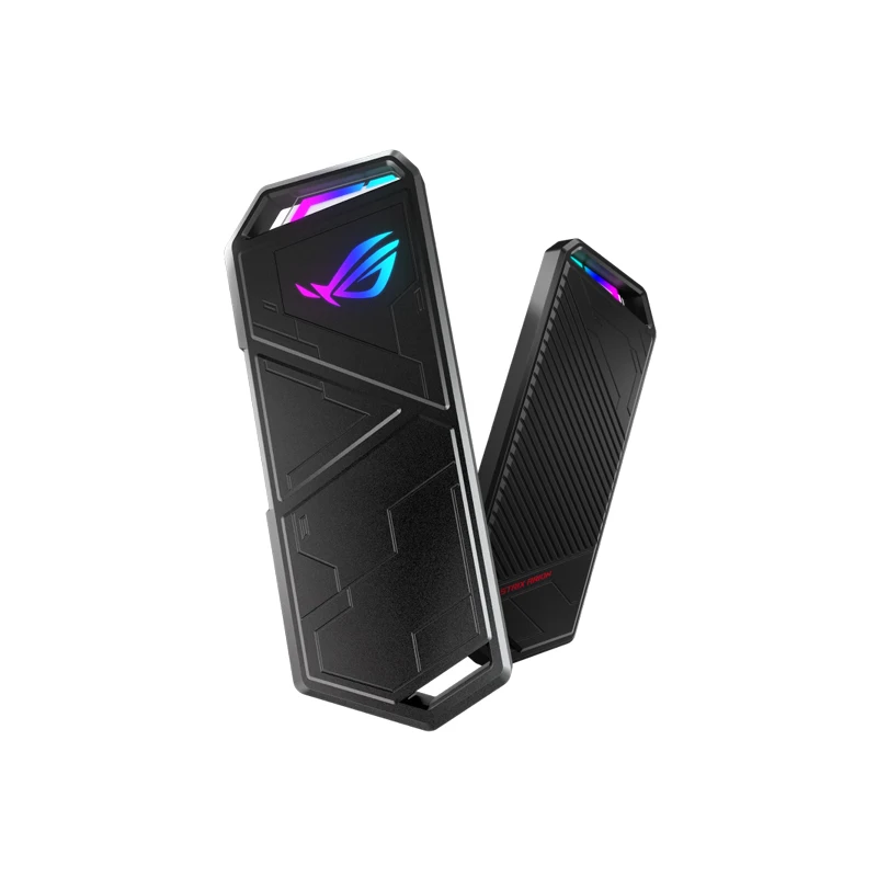 ASUS ROG STRIX ARION External Hard Disk M.2 NVMe SSD Enclosure USB3.2 GEN2 & Type-C Fits PCIe 2280/2260/2242/2230 M/M+B Key