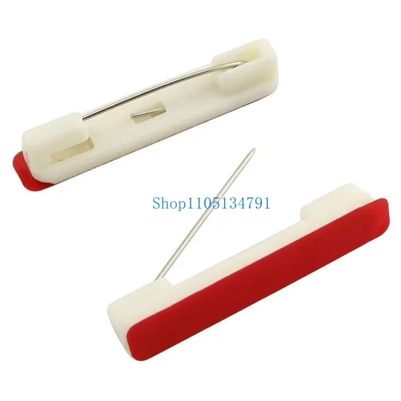 

98km 50 pcs 1.22 inches Safety Bar Pins Large Safety Pins Adhesive Badge Crafting Pin