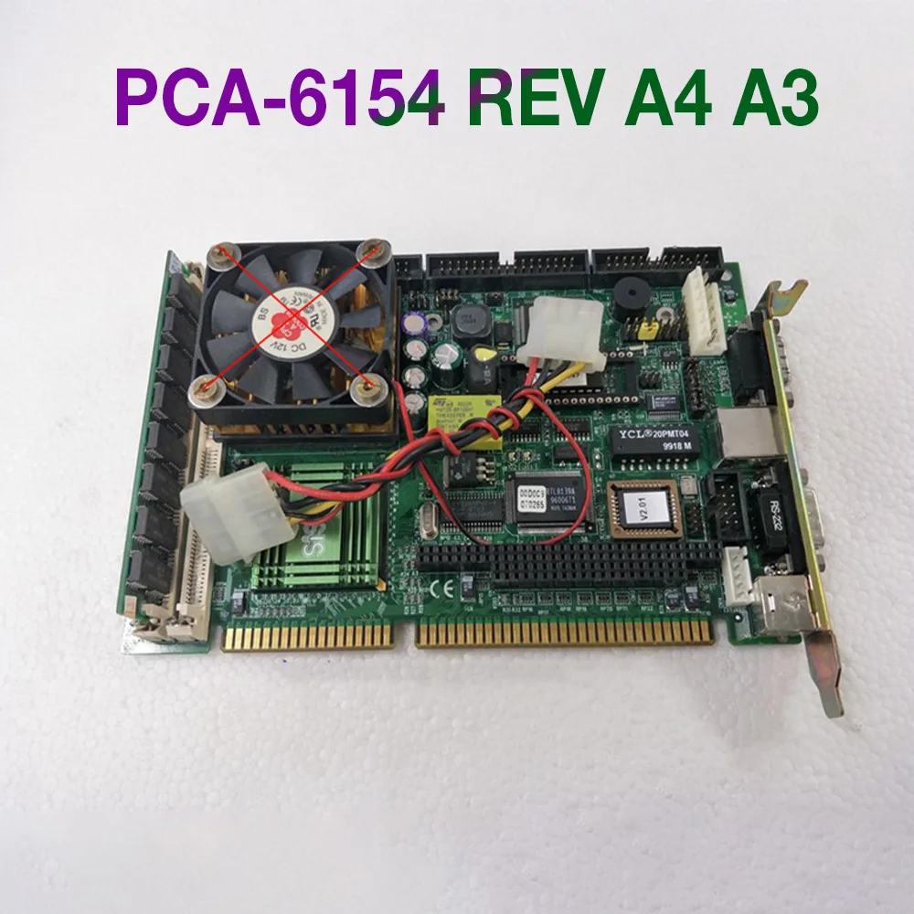 For Original Advantech Industrial Control Motherboard PCA-6154 REV A4 A3