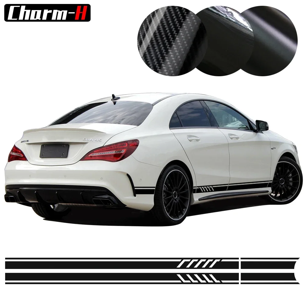 

Edition 1 Style Side Stripe Decal Stickers for Mercedes Benz CLA 45 W117 C117 X117 AMG Graphics Decal