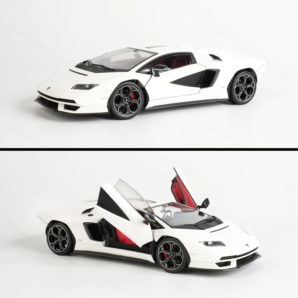 Bburago 1:24 Lamborghini Countach LPI 800-4 Sports Car Static Die Cast Vehicles Collectible Model Car Toys