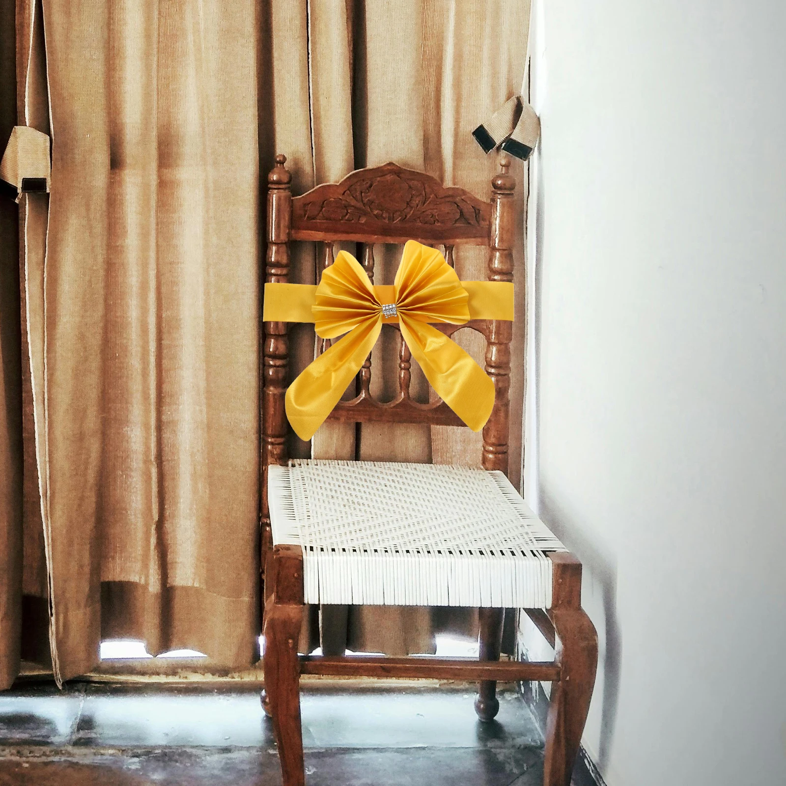 

Elastic Chair Cover Sashes Stretch B Decoration for Wedding Banquet Party Hotel Restaurant Chairs ex Sash Ribbon