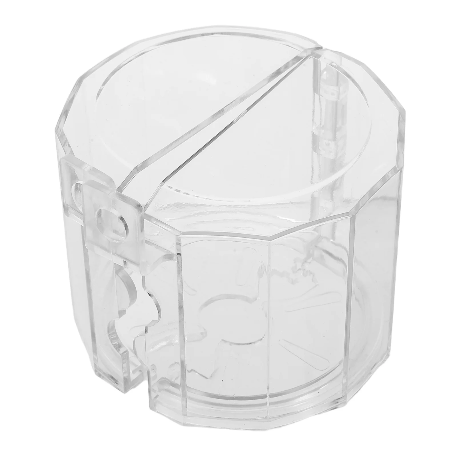 Capa de Bloqueio de Válvula de Plástico Transparente Protetor de Cabo de 2,8 Polegadas de Diâmetro Dispositivo de Bloqueio de Válvula Industrial para Emergências