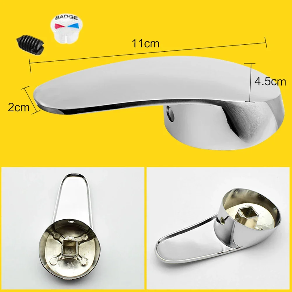 High Quality Brand New Faucet Handle Handle Parts Replacement Bathroom Bathtub Faucets Maintenance Accessories