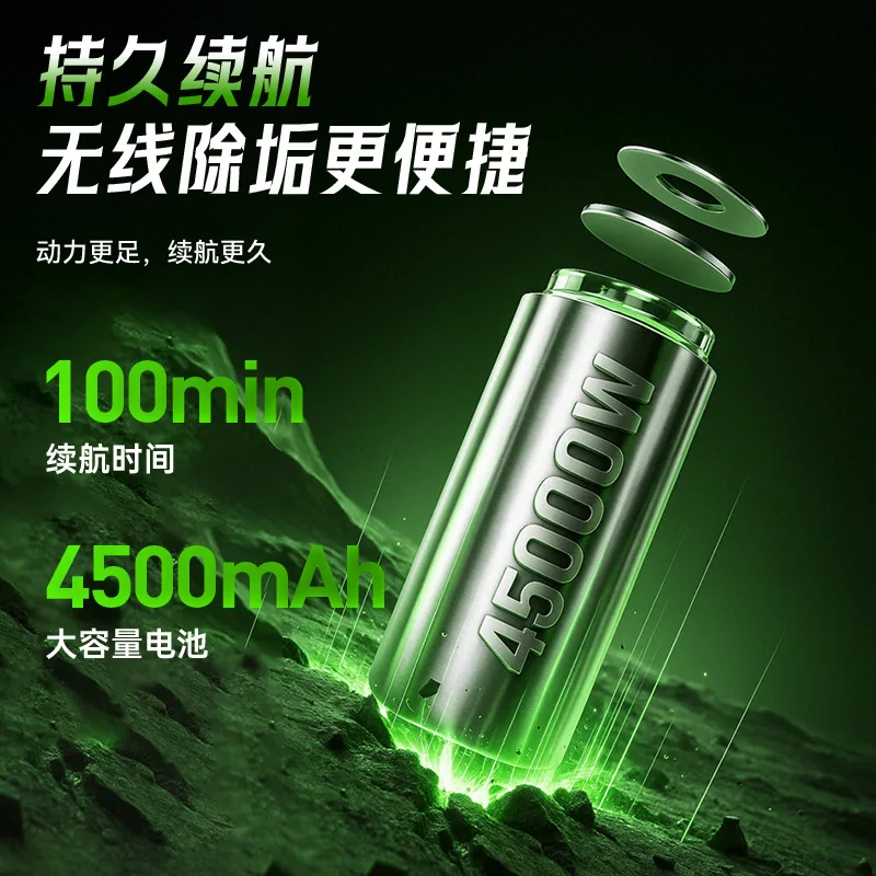 مناسبة لفرشاة التنظيف الكهربائية Yueda أداة تنظيف خزان الأسماك فرشاة كهربائية لحوض السمك IPX8 مقاومة للماء للمطبخ والحمام