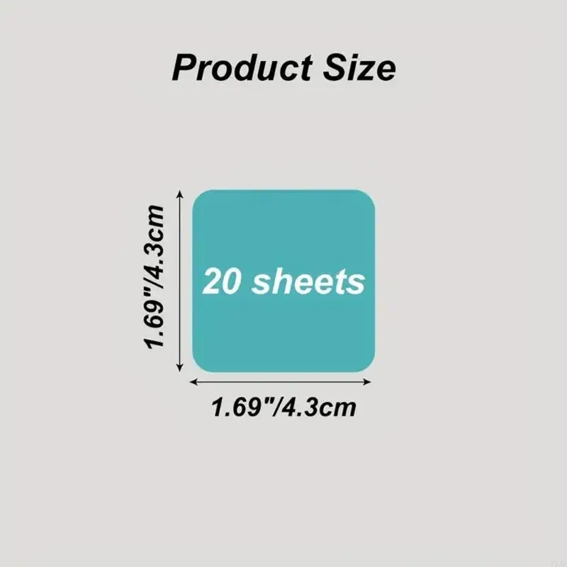 Repositionable Adhesive PET Note Reminder on Journal Notebook Planner Fridge 77JC