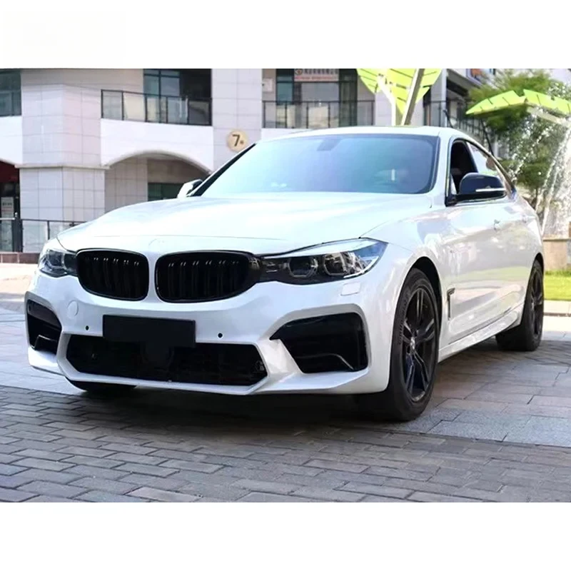

Hot Selling PU Material Car Bumpers 3 Series GT F34 Upgrade M5 Style Front Bumper Car Bodykit