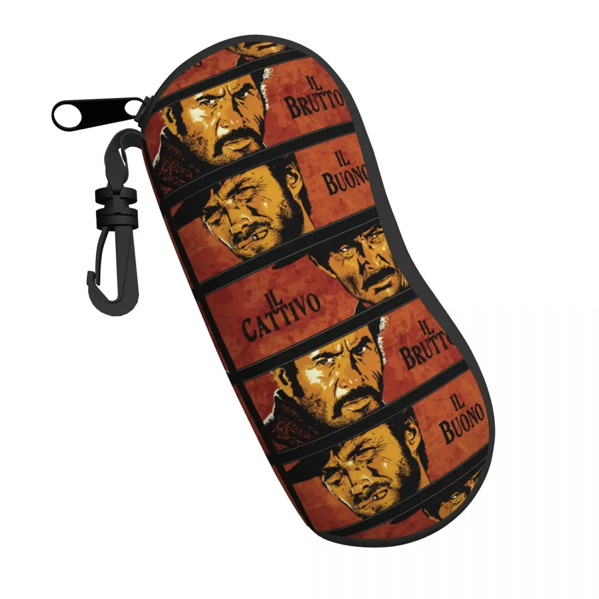 Glasses Case Captain Tsubasa The Good The Bad The Ugly 6 Novelty Cosmetic bag Funny Joke Eyeglasses Bag