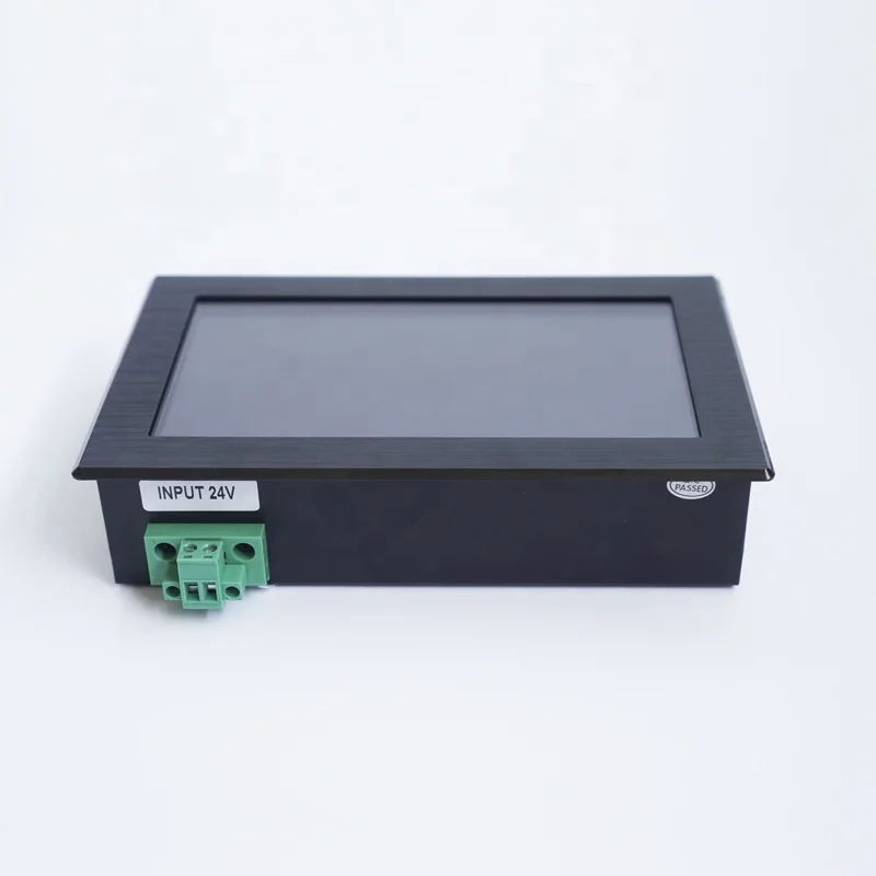 6.2 inch 3MM Front Bezel embedded touch screen monitor support 12V or 24V