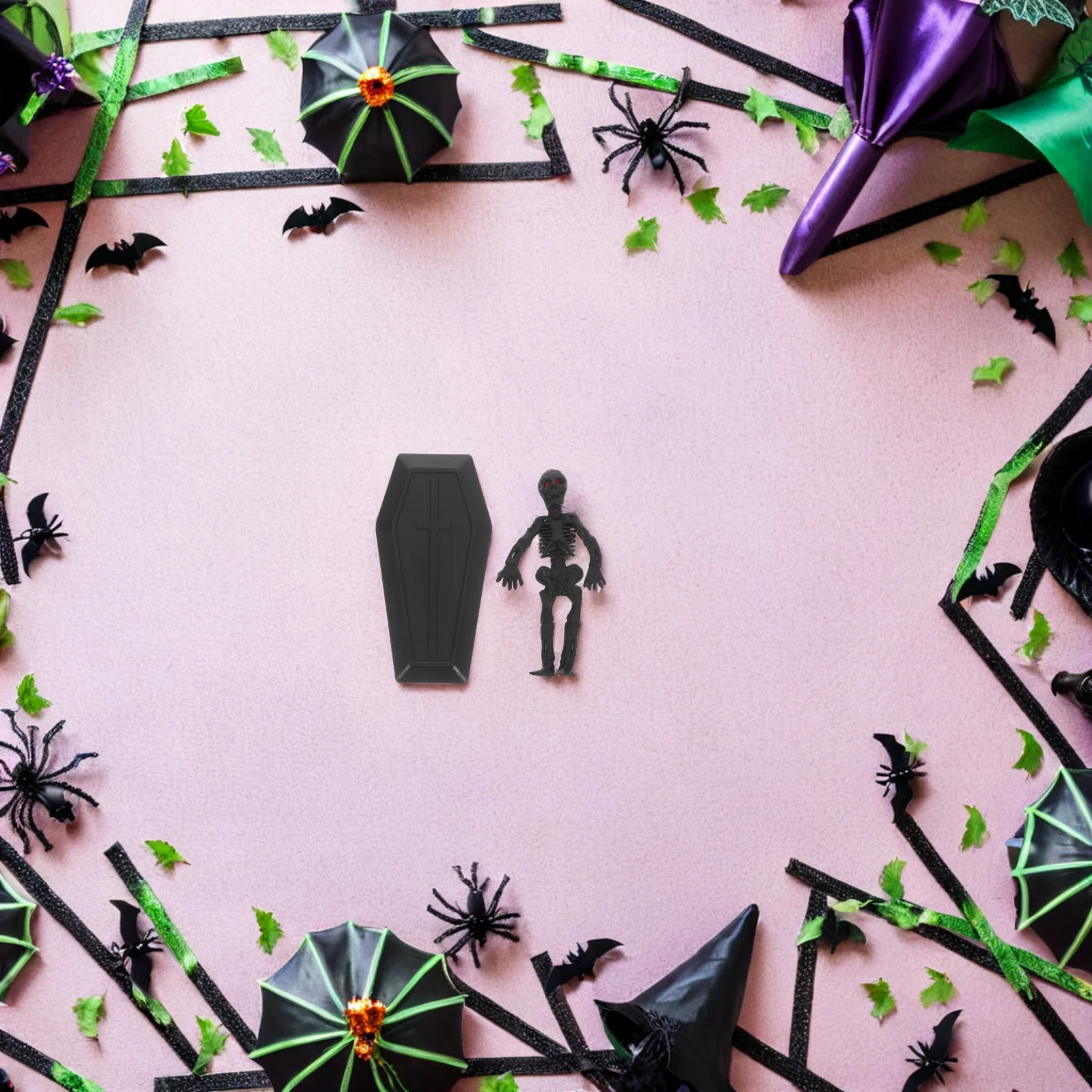 

10 Sets Mini Coffin Box Adornments Party Favor Halloween Decor Favors Centerpiece