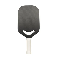 Custom Thermoformed Edgeless Unibody 16mm 3k Raw Carbon Fiber Pickleball Paddle With High Grit And Spin Throat Power Air