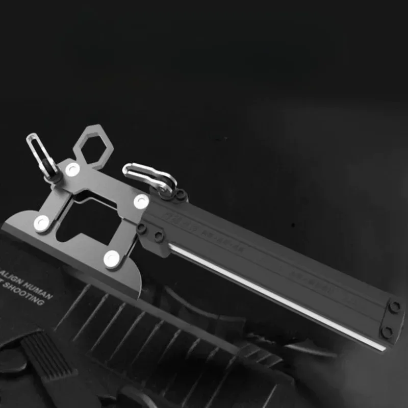 الفولاذ المقاوم للصدأ للطي المحمولة الفأس تلسكوبي نوع مقاوم للماء التخييم شجرة قطع في الهواء الطلق بقاء المحمولة الفأس أدوات يدوية #6