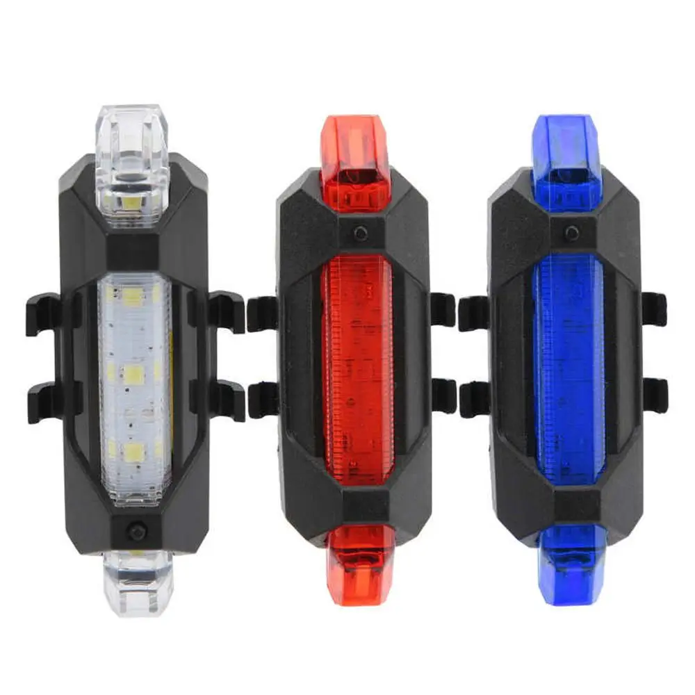 Luz trasera delantera para bicicleta, accesorios para ciclismo, luz trasera para bicicleta, luces para bicicleta con carga USB, luces traseras para bicicleta