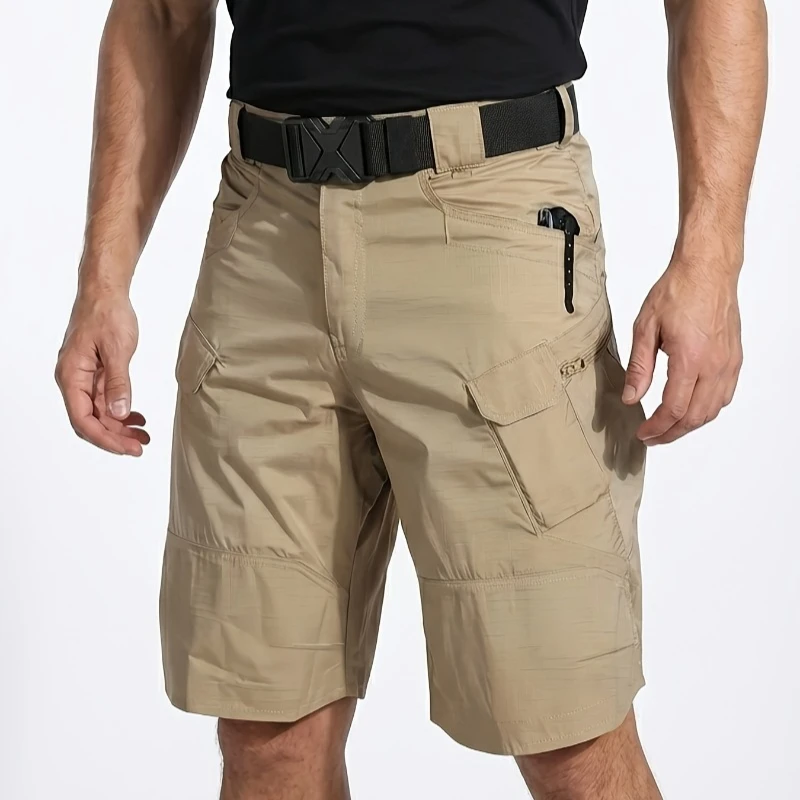 

Мужские дышащие и прочные тактические шорты для активного отдыха, походов, повседневные спортивные брюки, быстросохнущие пляжные штаны.