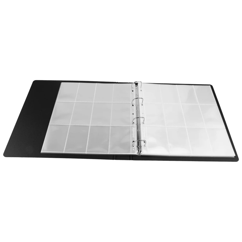 

3Inch Pocket Photocard Binder 30Pcs Inner Pages Photo Albums Poka Binder Collector Book Binder Background Paper