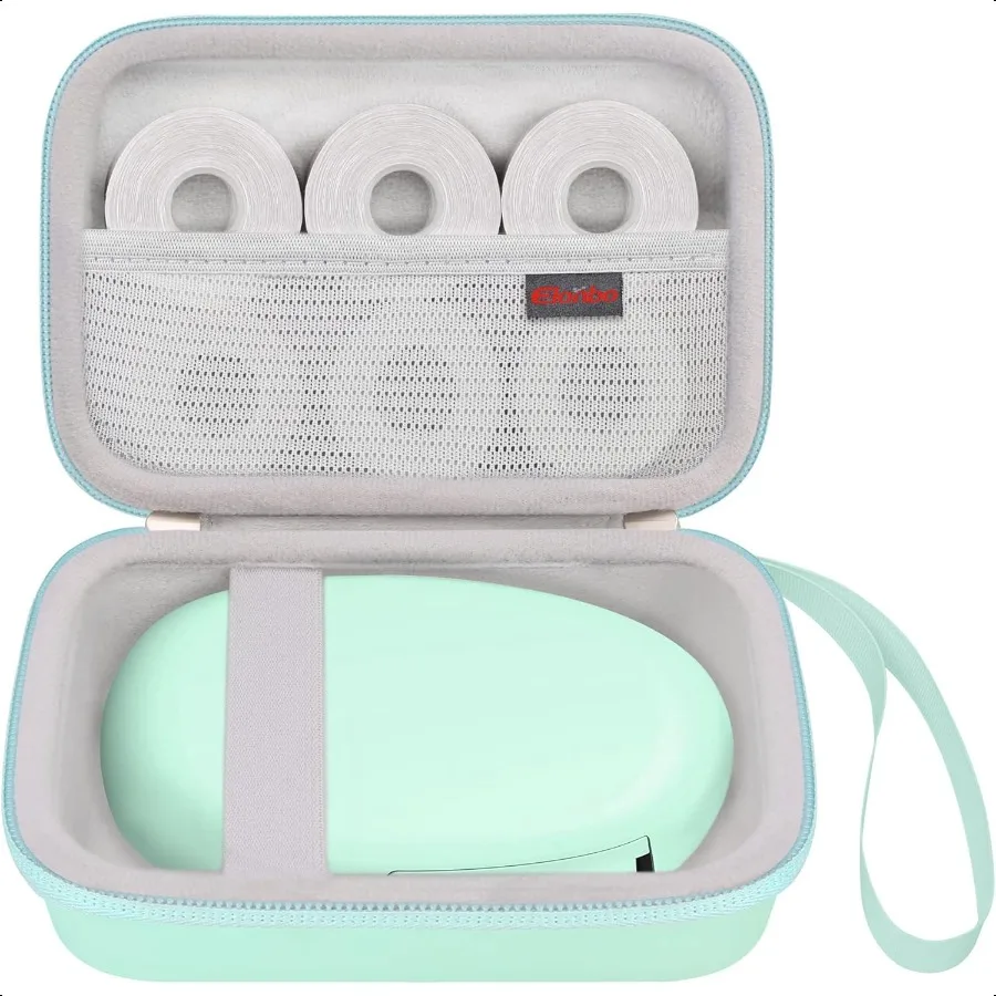 Estuche de transporte para VAN E10 Bluetooth fabricante de etiquetas hine portátil Mini impresora de etiquetas térmicas soporte de almacenamiento Wirel pequeño St de mano