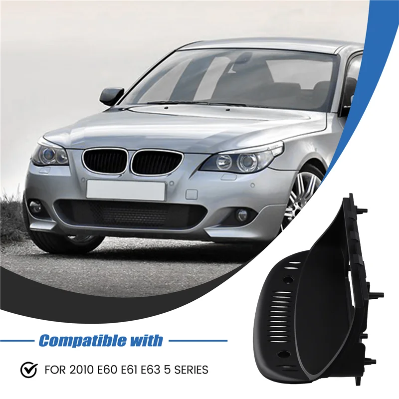 

Efficientt-7 Inch Car Frame Fascia Adapter Android Radio Dash Fitting Panel Kit For BMW E60 E61 E63 5 Series 2010