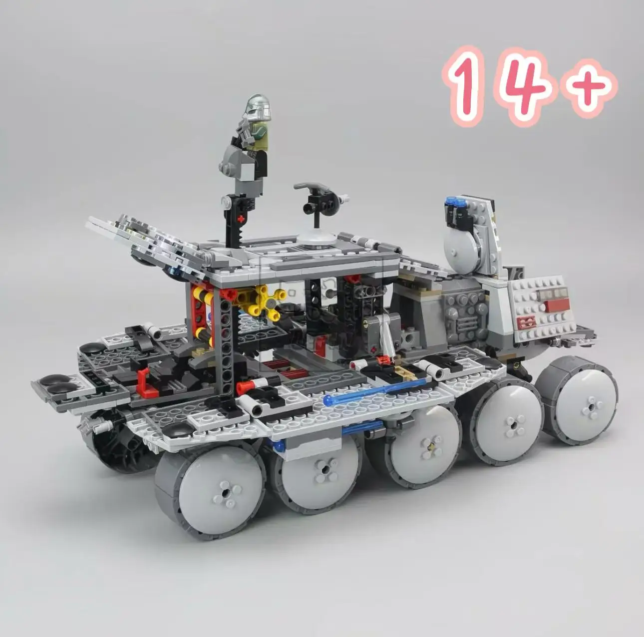 

В наличии 903 детали: Конструктор «Космическая война» — танк-трансформер с турбиной, транспортное средство для перевозки войск 75151. Игрушки-конструкторы, подарки для детей.