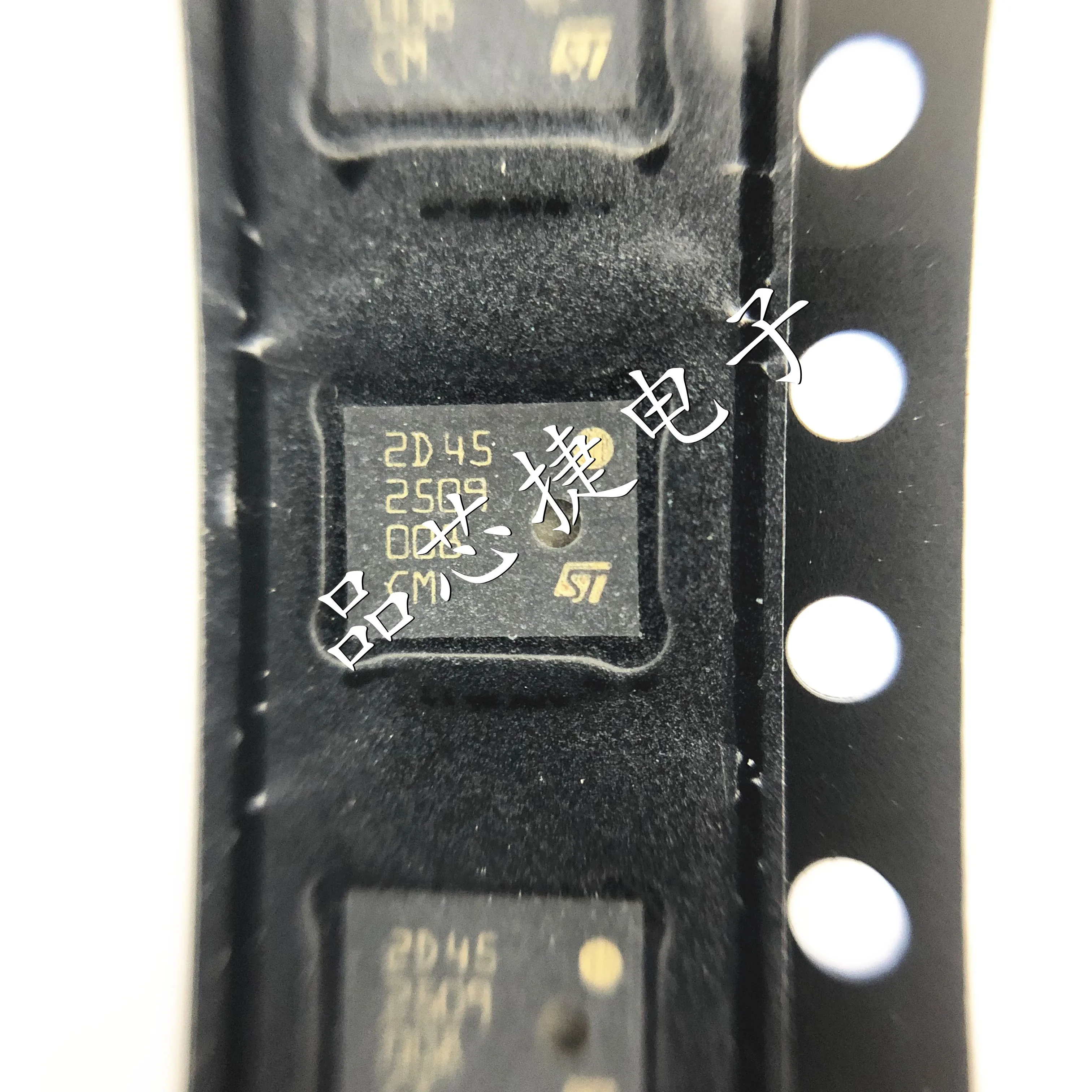 Imagem -04 - Marcação 2d45 Hlga6 Mems Sensor de Áudio Omnidirecional Microfone Digital 10 Peças Lote Mp45dt02tr