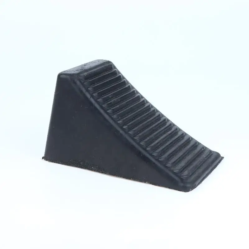 Arrival Stable Rubber Wheel Stopper Triangular Portable Tire Stop Wheel Chock For Household Small Car Garage Parking Protection
