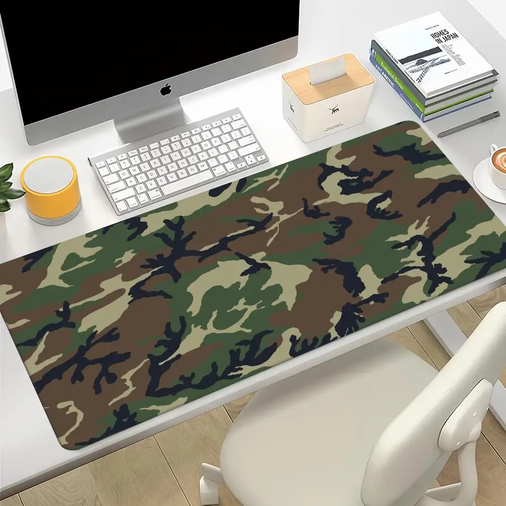 Mousepad New Computer Custom Desk Mats keyboard pad Mouse Mat Camouflage Laptop Anti-slip Soft Office Gamer Mouse Mat