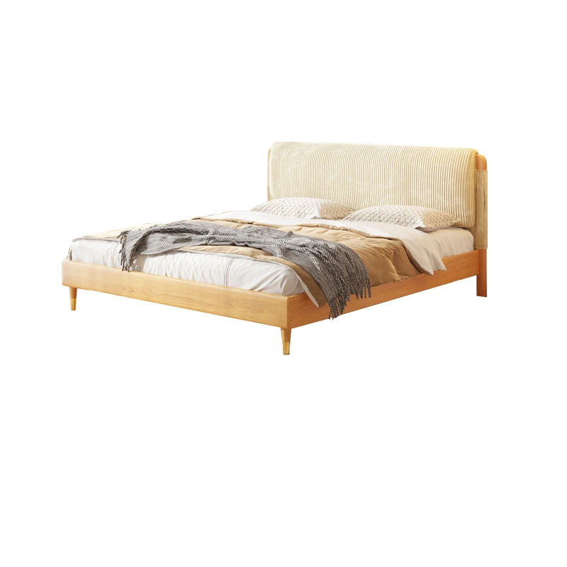 

for Manufacturer Furniture Wooden Frame Queen king Size Solid Wood Storage Bed