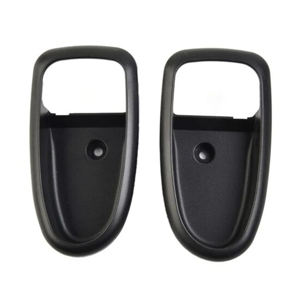 2Pcs Black Plastic Car Interior Door Handle Trim Right & Left for Hyundai Elantra 2001-2006 Avante XD 2000-2006