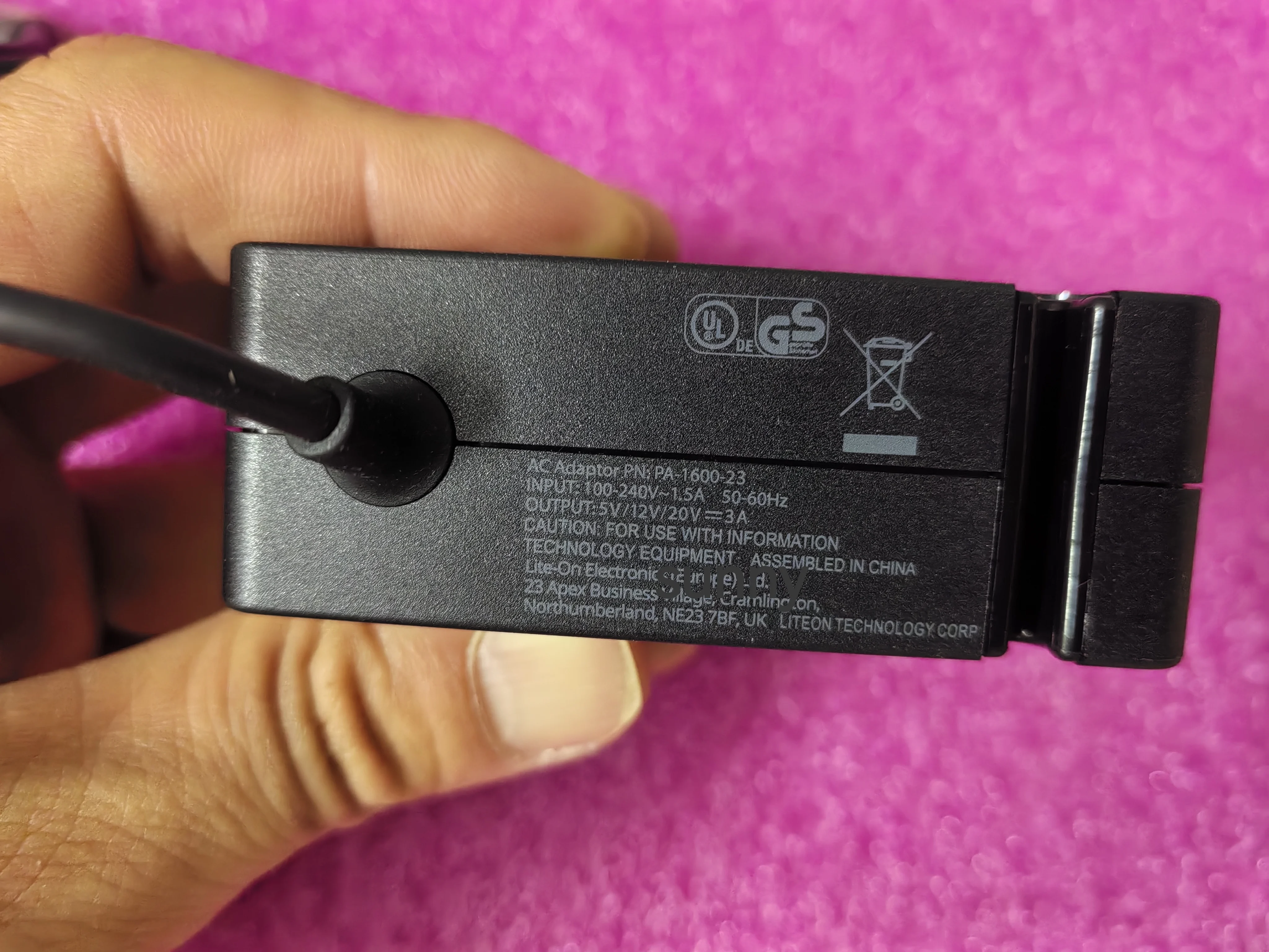 OEM 5V/12V/20V 3A 60W PA-1600-23 USB-C/Type-C US AC Adapter For Google Chromebook Pixel c1501w 2015 NEW