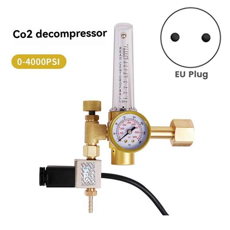 Hot-A39R-Carbon Dioxide Regulator Pressure Gauge Flowmeter Carbon Dioxide Controller CO2 Concentration Control