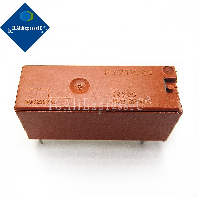 

5pcs/lot RY211024 211024 Relay 8A 24V DIP-5 In Stock