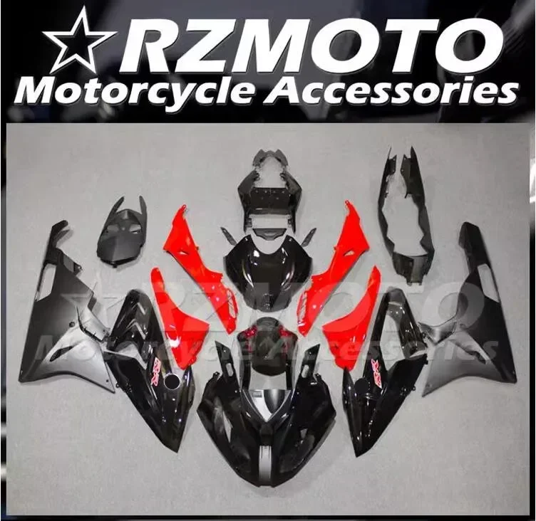 

4Gifts New ABS Whole Motorcycle Bike Fairings Kit Fit for BMW S1000RR 2015 2016 15 16 HP4 Bodywork Set Black Red