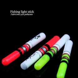 10 sztuk Luminous Fishing pałeczka fluorescencyjna wodoodporna światło elektroniczne kij + 10 CR322 wędkarstwo morskie światło Luminous River Rod światło narzędzie