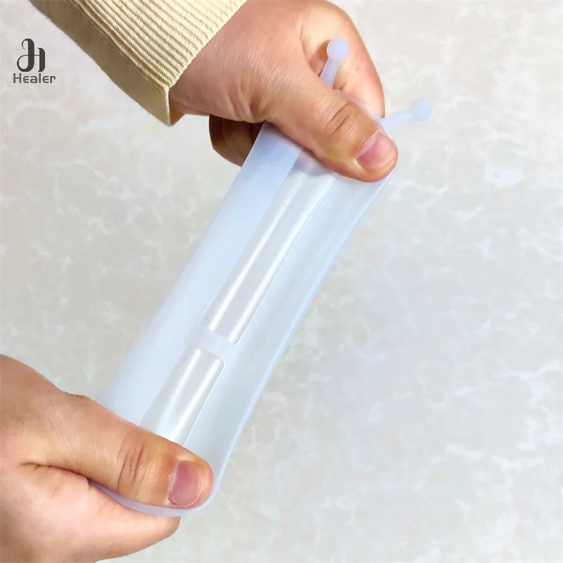 Air Conditioning TV Remote Control Elastic Dust Cover Transparent Silicone Cases Remote Control Protection Shell