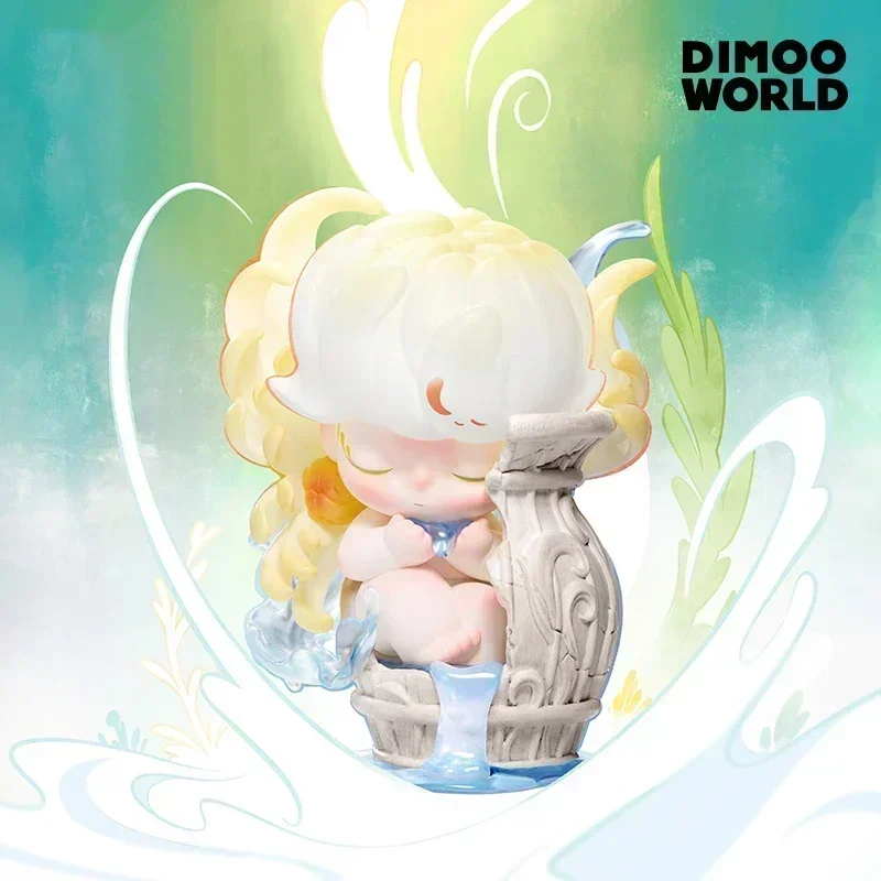 POP MART DIMOO Kawaii Anime Action Figure Shapes in Nature Series Blind Box Mystery Doll for Girls Collectible Surprise Toy view 5