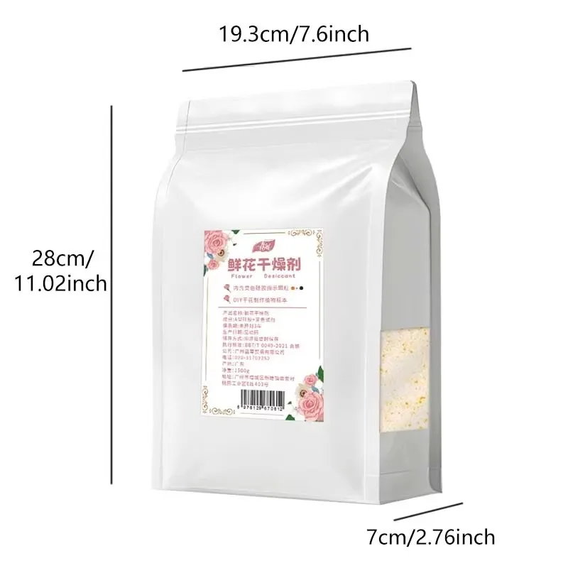 1500g Fresh Flower Drying Agent, DIY Dried Flower Craft, Dried Flower and Eternal Flower Making, Gift Box for Dried FlowerMaking