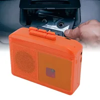 Reproductor de casete portátil, reproductor de cinta de casete con conector multifuncional de 3,5mm para estudio, vida laboral, grabadora de casete portátil