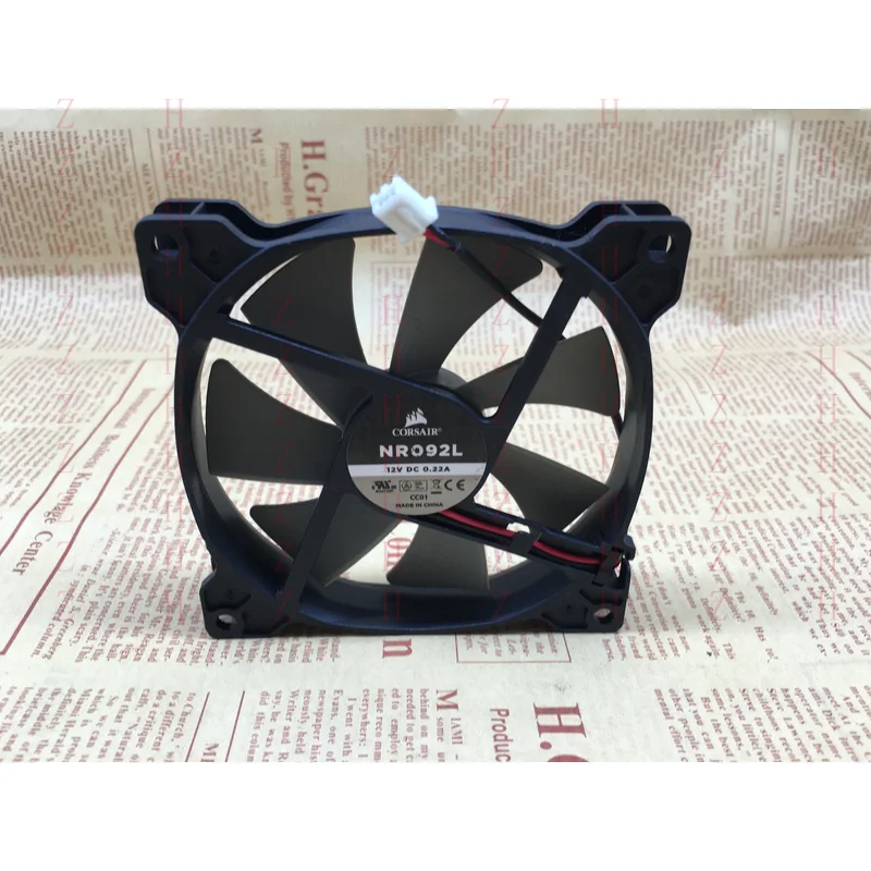 

DUDU FOR 1pcs CORSAIR CPU Cooling Fan NR092L 90*90*15MM 12V 0.22A